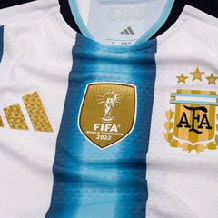 Argentina Home Match Long Sleeve Jersey Player Version World Cup 2026