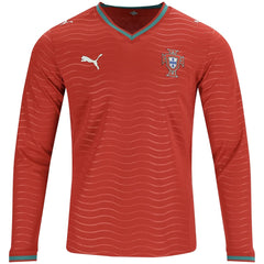 Portugal Home Match Long Sleeve Jersey Player Version World Cup 2026