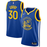 Youth Golden State Warriors Stephen Curry #30 Royal Swingman Jersey - Icon Edition