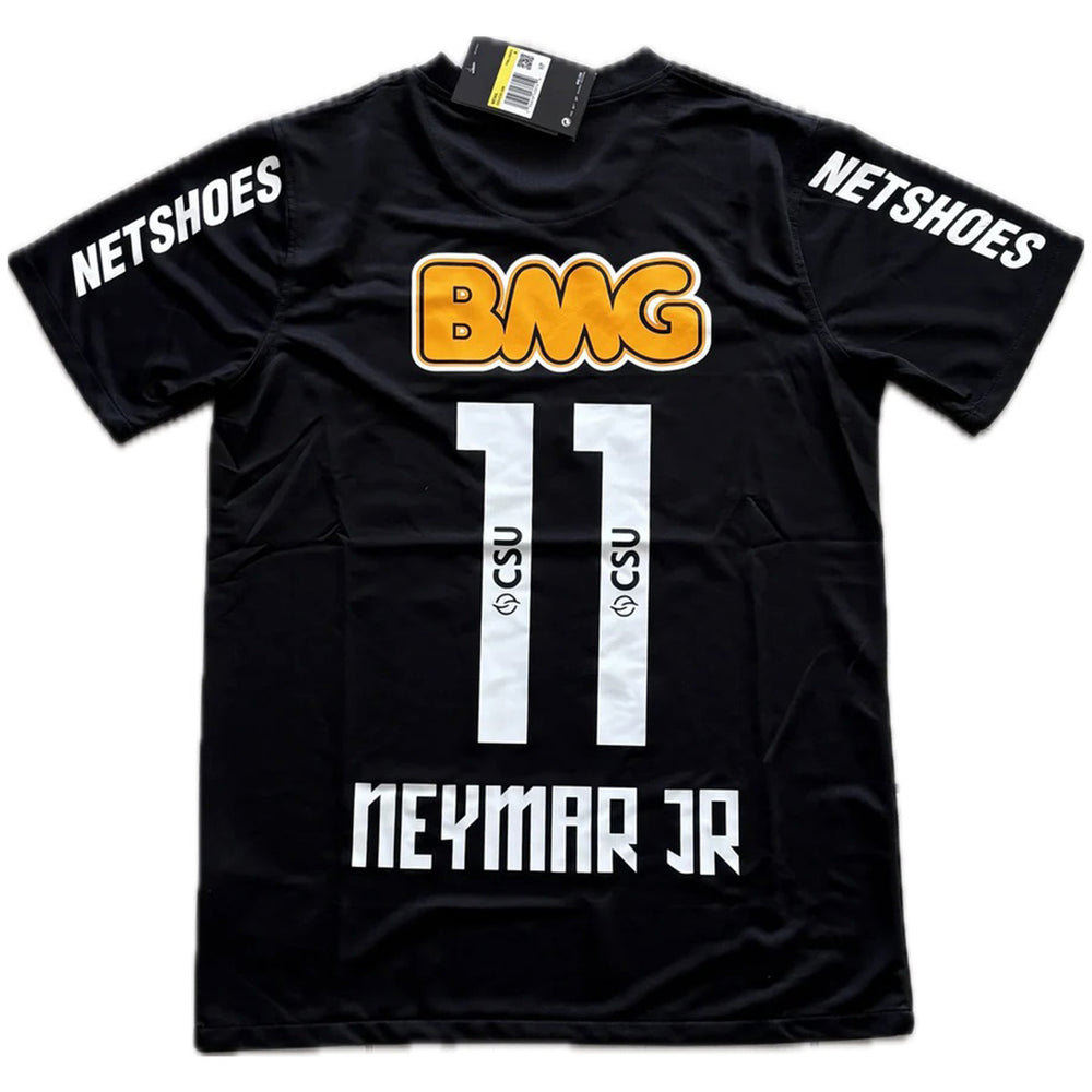 Neymar Jr #10 Retro Santos FC Away Jersey 2011/12