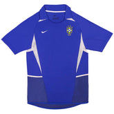 Retro Brazil Away Jersey World Cup 2002