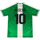 Okocha #10 Retro Nigeria Home Jersey 1996