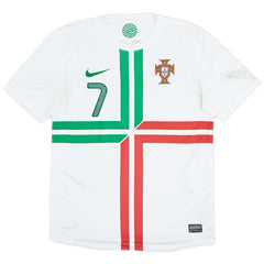 Ronaldo #7 Retro Portugal Away Jersey 2012