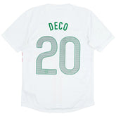 Deco #20 Retro Portugal Away Jersey 2012