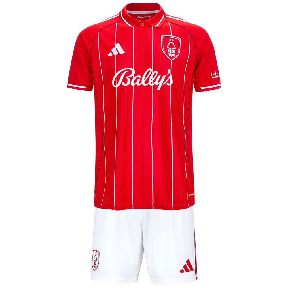 Kids Nottingham Forest Home Jersey Kit 2025/26