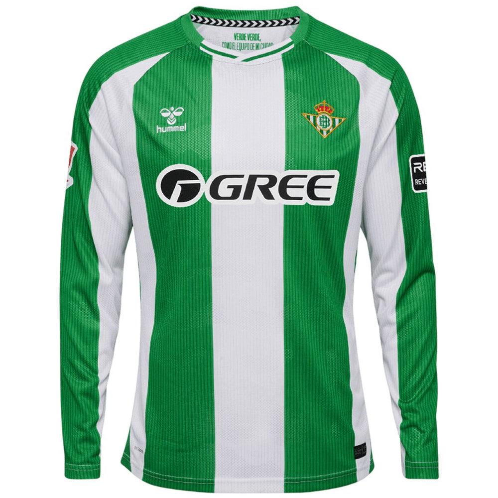 Real Betis Home Long Sleeve Jersey 2025/26