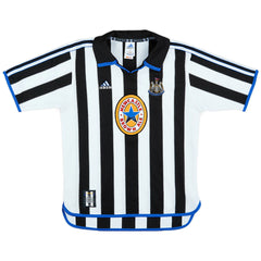 SHEARER #9 Retro Newcastle United Home Jersey 1999/00