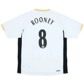 Rooney #8 Retro Manchester United Away Jersey 2006/08