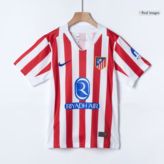 Kids Atletico Madrid Home Jersey Full Kit 2025/26