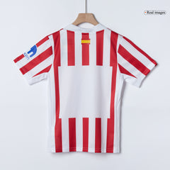 Kids Atletico Madrid Home Jersey Full Kit 2025/26
