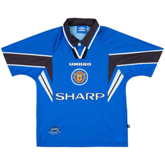 Solskjaer #20 Retro Manchester United Third Jersey 1996/98