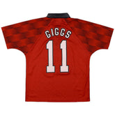 Giggs #11 Retro Manchester United Home Jersey 1996/98