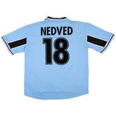 Nedved #18 Retro Lazio Home Jersey 1998/00