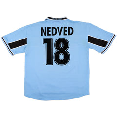 Nedved #18 Retro Lazio Home Jersey 1998/00