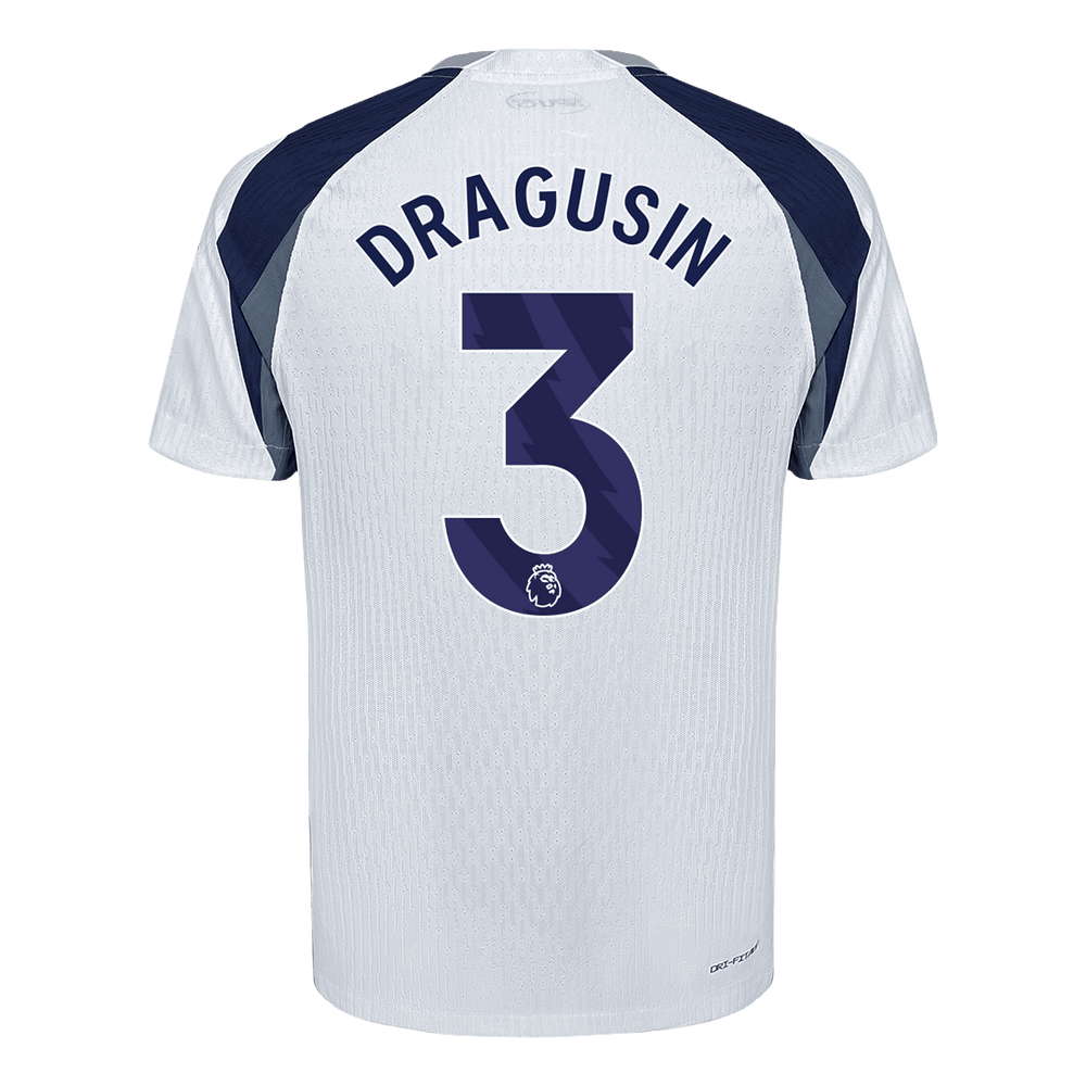 DRAGUSIN #3 Tottenham Hotspur Home Match Jersey Player Version 2025/26