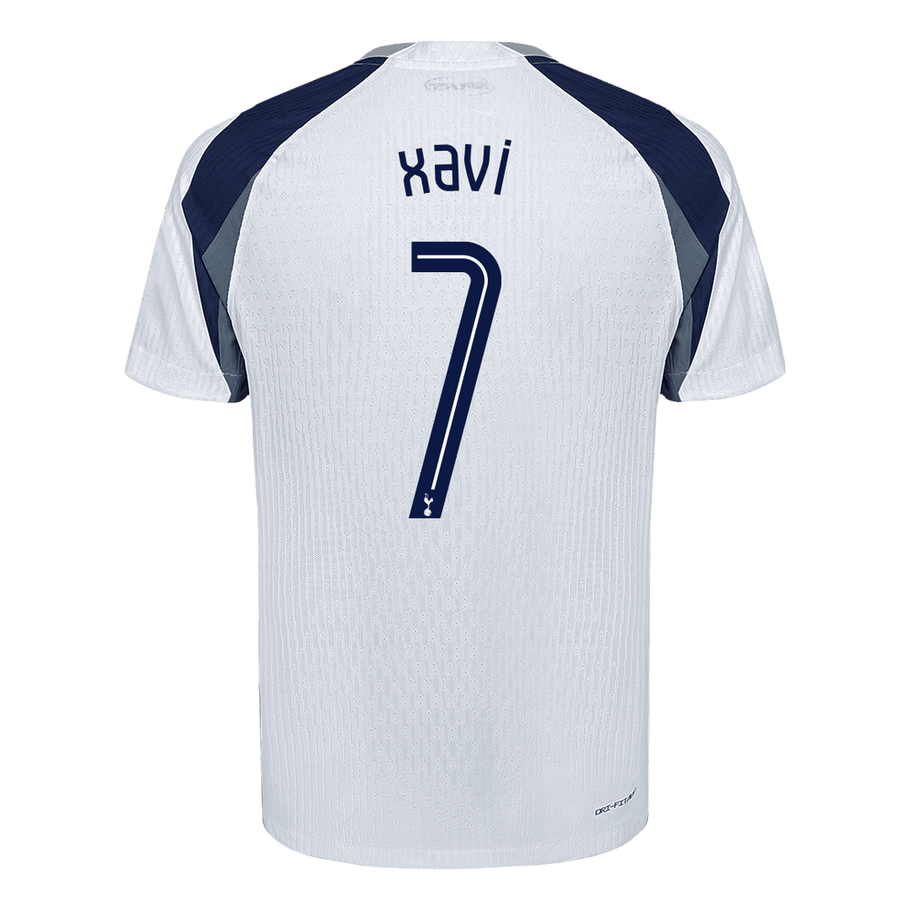XAVI #7 Tottenham Hotspur Home Match Jersey Player Version 2025/26 - UCL