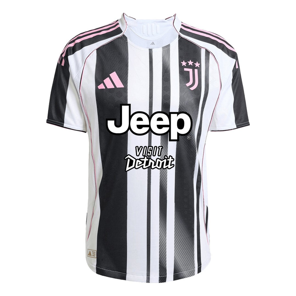 Juventus Home Match Jersey Player Version 2025/26
