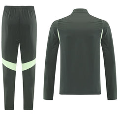 Real Madrid Training Tracksuit Kit(Jacket+Pants) Green 2025/26