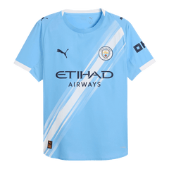 REIJNDERS #4 Manchester City Home Match Jersey Player Version 2025/26