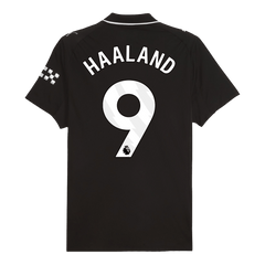 HAALAND #9 Manchester City Away Match Jersey Player Verison 2025/26