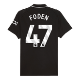 FODEN #47 Manchester City Away Match Jersey Player Version 2025/26