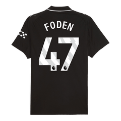 FODEN #47 Manchester City Away Match Jersey Player Version 2025/26