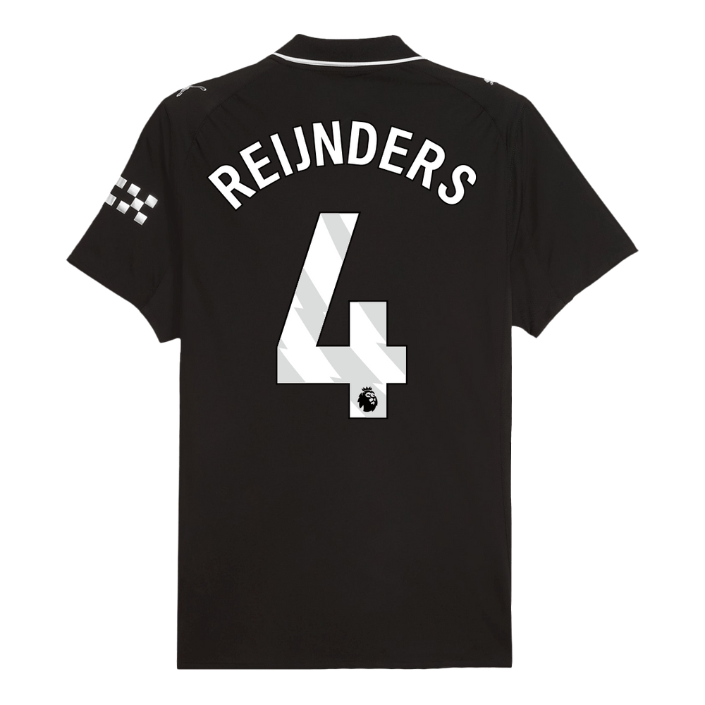 REIJNDERS #4 Manchester City Away Match Jersey Player Version 2025/26