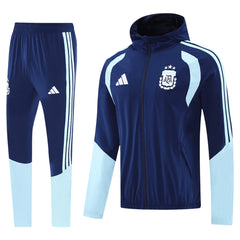 Argentina Windbreaker Hoodie Kit(Jacket+Pants) Navy 2026