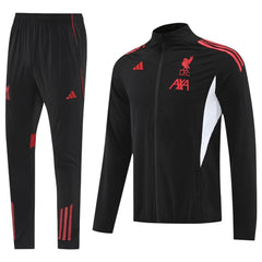 Liverpool Windbreaker Kit(Jacket+Pants) Black 2025/26