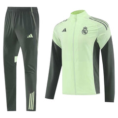 Real Madrid Windbreaker Kit(Jacket+Pants) Green 2025/26