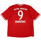 MANDŽUKIĆ #9 Retro Bayern Munich Home Jersey 2013/14