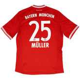 MÜLLER #25 Retro Bayern Munich Home Jersey 2013/14