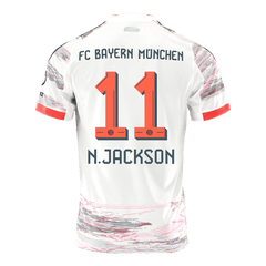 N.JACKSON #11 Bayern Munich Away Jersey 2025/26