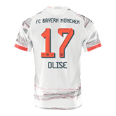 OLISE #17 Bayern Munich Away Match Jersey Player Version 2025/26
