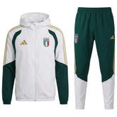 Italy Windbreaker Hoodie Kit(Top+Pants) White 2026