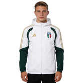 Italy Windbreaker Hoodie Jacket White 2026
