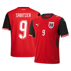 SABITZER #9 Austria Home Jersey World Cup 2026