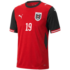 BAUMGARTNER #19 Austria Home Jersey World Cup 2026