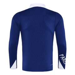 Kids PSG Zipper Sweatshirt Kit(Top+Pants) Navy 2025/26