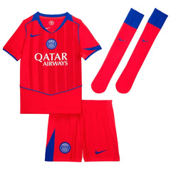 Kids PSG Third Jersey Full Kit 2025/26