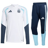Kids Argentina Training Tracksuit Kit(Jacket+Pants) White 2026