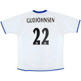 Gudjohnsen #22 Retro Chelsea Away Jersey 2003/05
