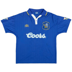 Vialli #9 Retro Chelsea Home Jersey 1995/97