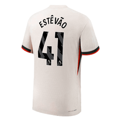 ESTÊVÃO #41 Chelsea Away Match Jersey Player Version 2025/26