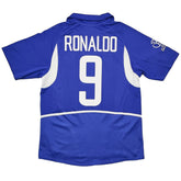 Ronaldo #9 Retro Brazil Away Jersey World Cup 2002