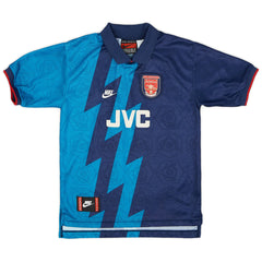Wright #8 Retro Arsenal Away Jersey 1995/96