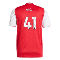 RICE #41 Arsenal Home Match Jersey Player Version 2025/26