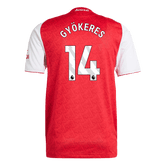 GYÖKERES #14 Arsenal Home Match Jersey Player Version 2025/26