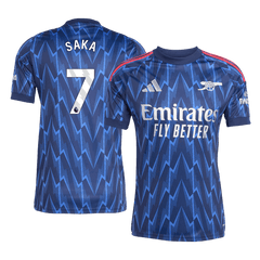 SAKA #7 Arsenal Away Jersey 2025/26