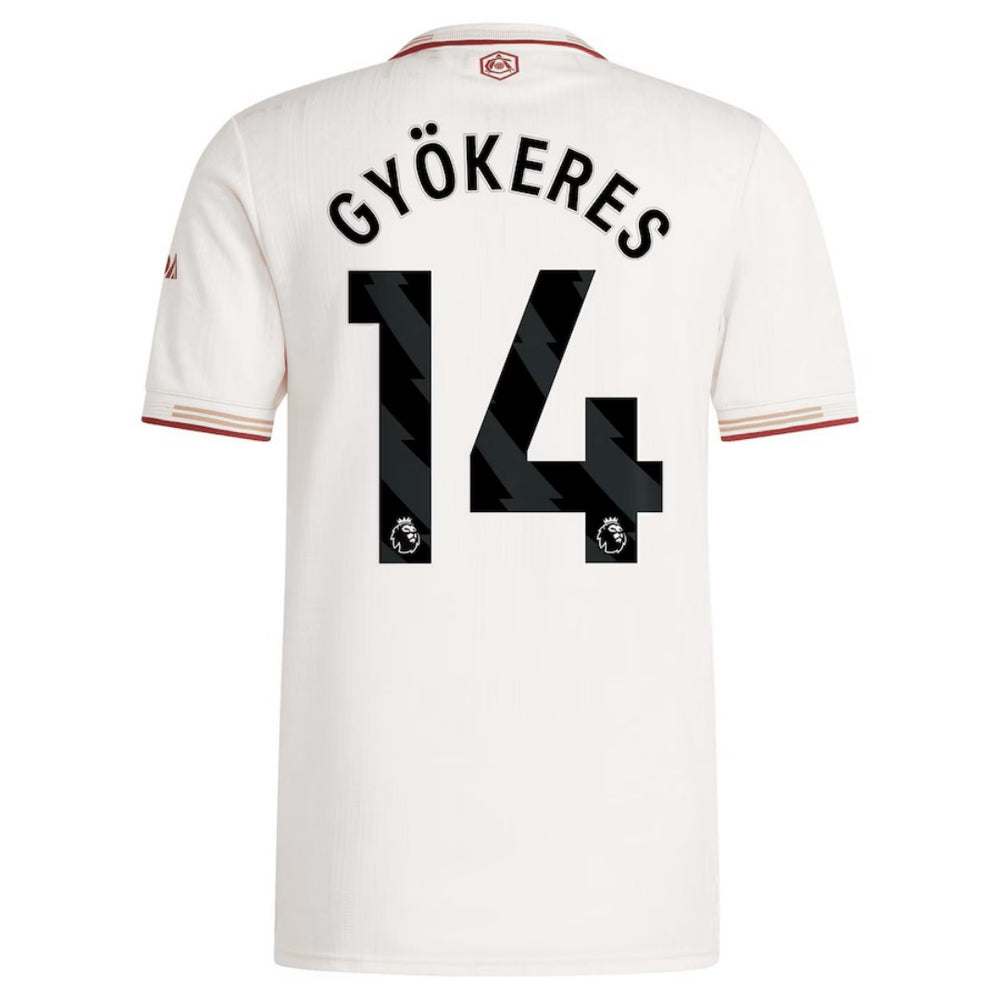 GYÖKERES #14 Arsenal Third Match Jersey Player Version 2025/26